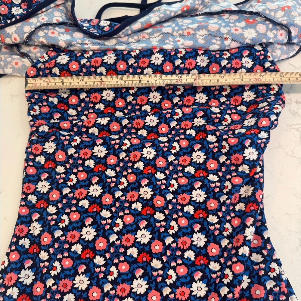 KATE SPADE NEW YORK Ruffle One Piece Off Shoulder Swimsuit Women’s size Small - Picture 4 of 9